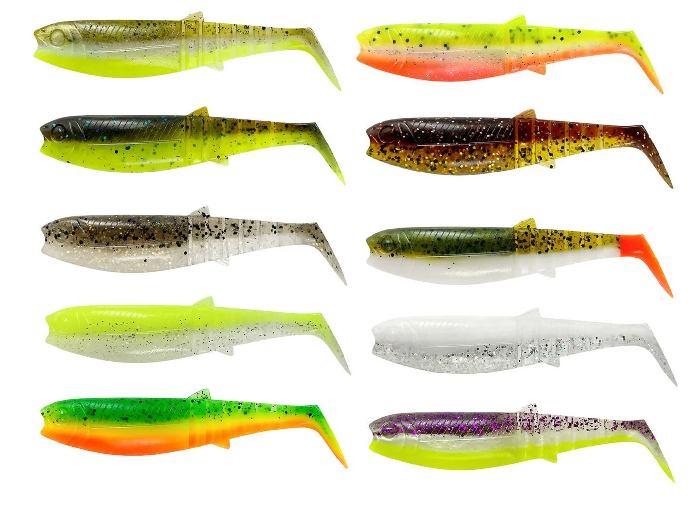 Savage Gear Cannibal Shad 8 cm – 5 g – 5 Gummishads